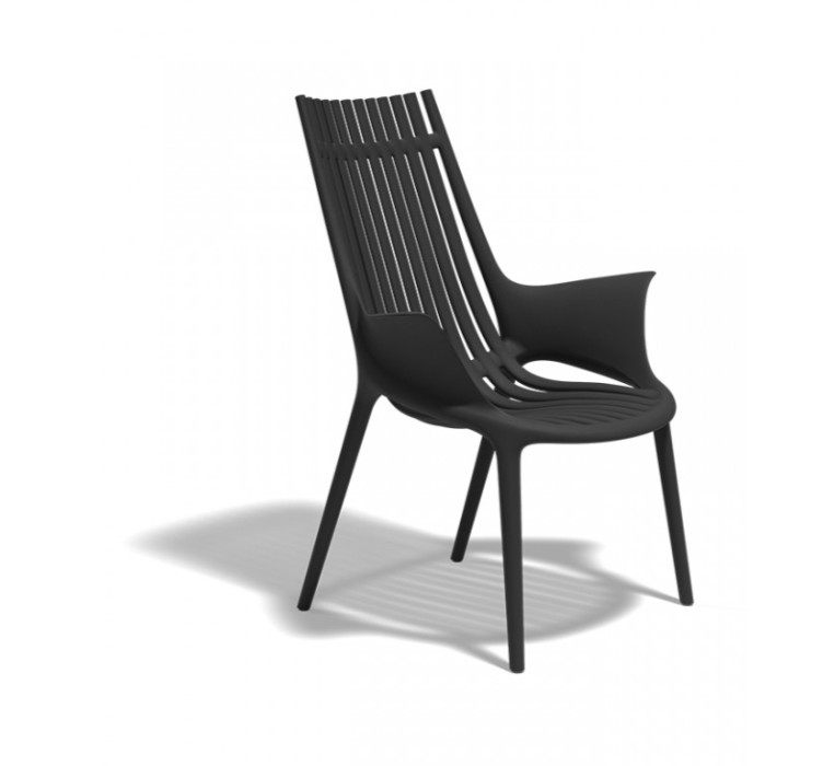 Крісло Ibiza Lounge Chair Black1